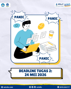 Deadline pengumpulan tugas 2 sesi 5 SALUT KC