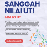 Sanggah Nilai UT via Hallo UT bersama SALUT KC
