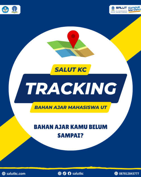 Tracking Bahan Ajar Mahasiswa UT di SALUT KC