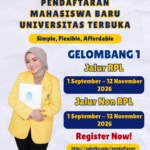 Penerimaan Mahasiswa Baru Universitas Terbuka