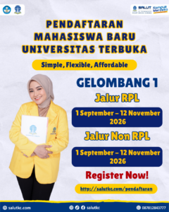 Penerimaan Mahasiswa Baru Universitas Terbuka